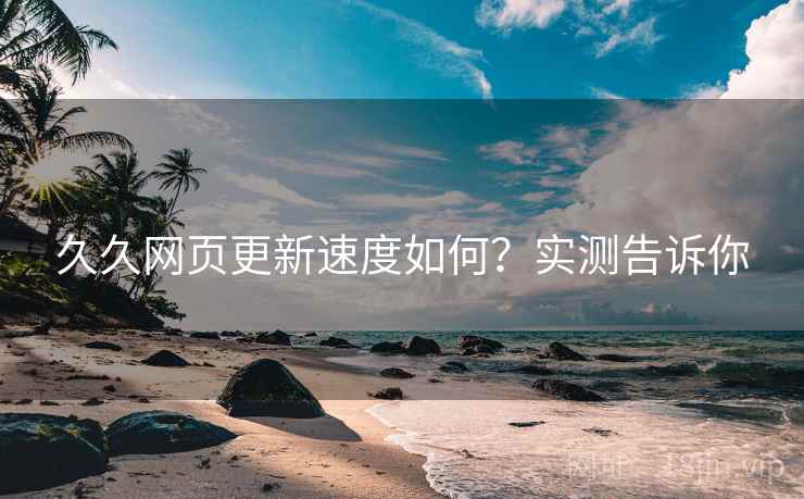 久久网页更新速度如何？实测告诉你